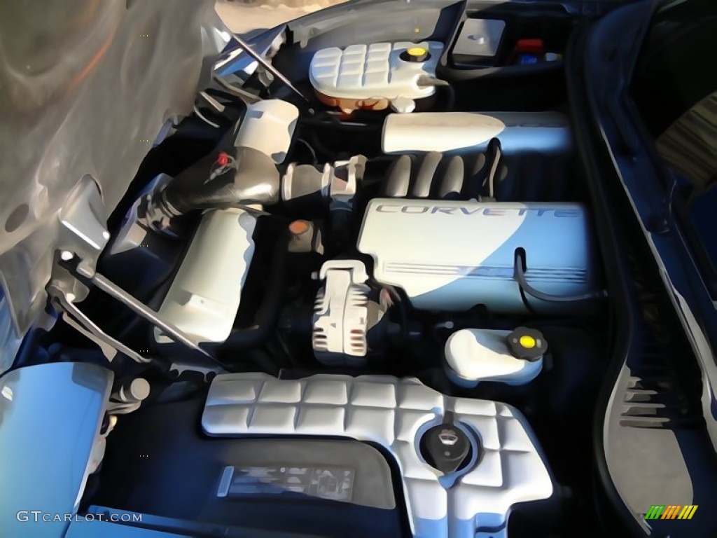 2004 Chevrolet Corvette Convertible 5.7 Liter OHV 16-Valve LS1 V8 Engine Photo #78381778