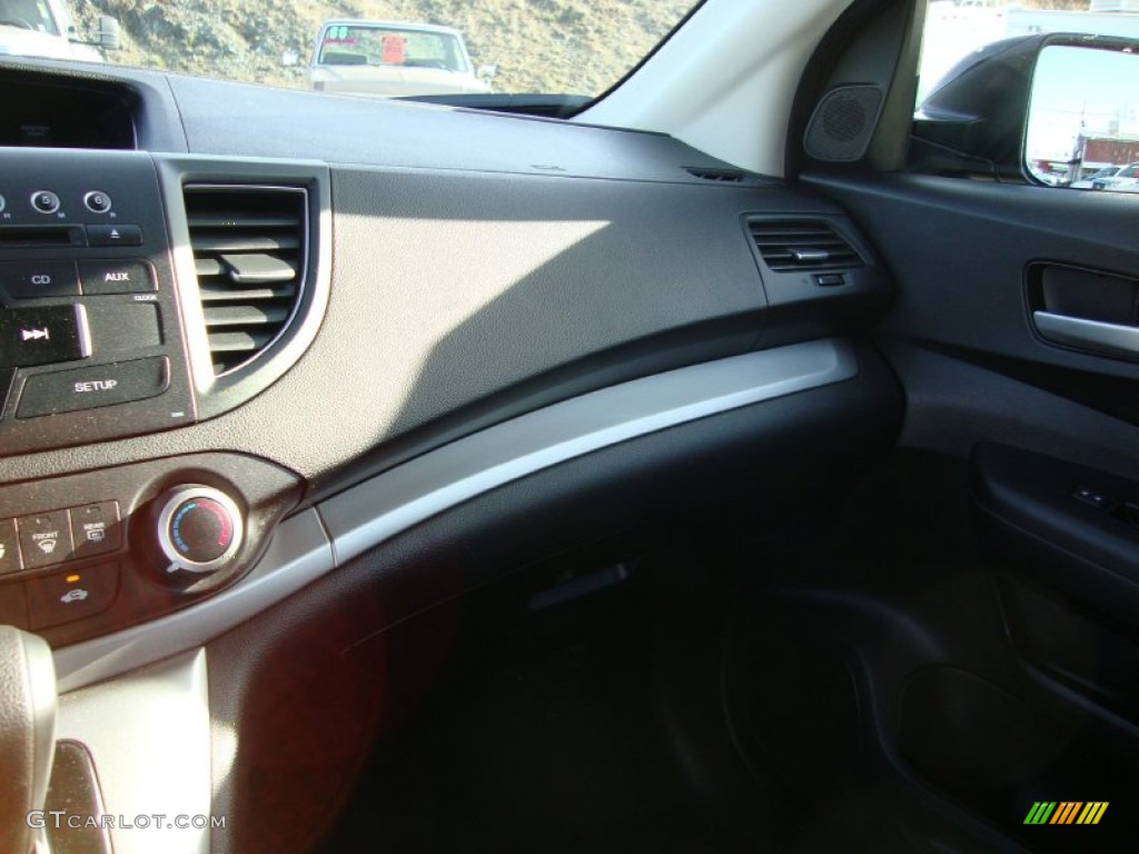 2012 CR-V EX - Crystal Black Pearl / Black photo #15