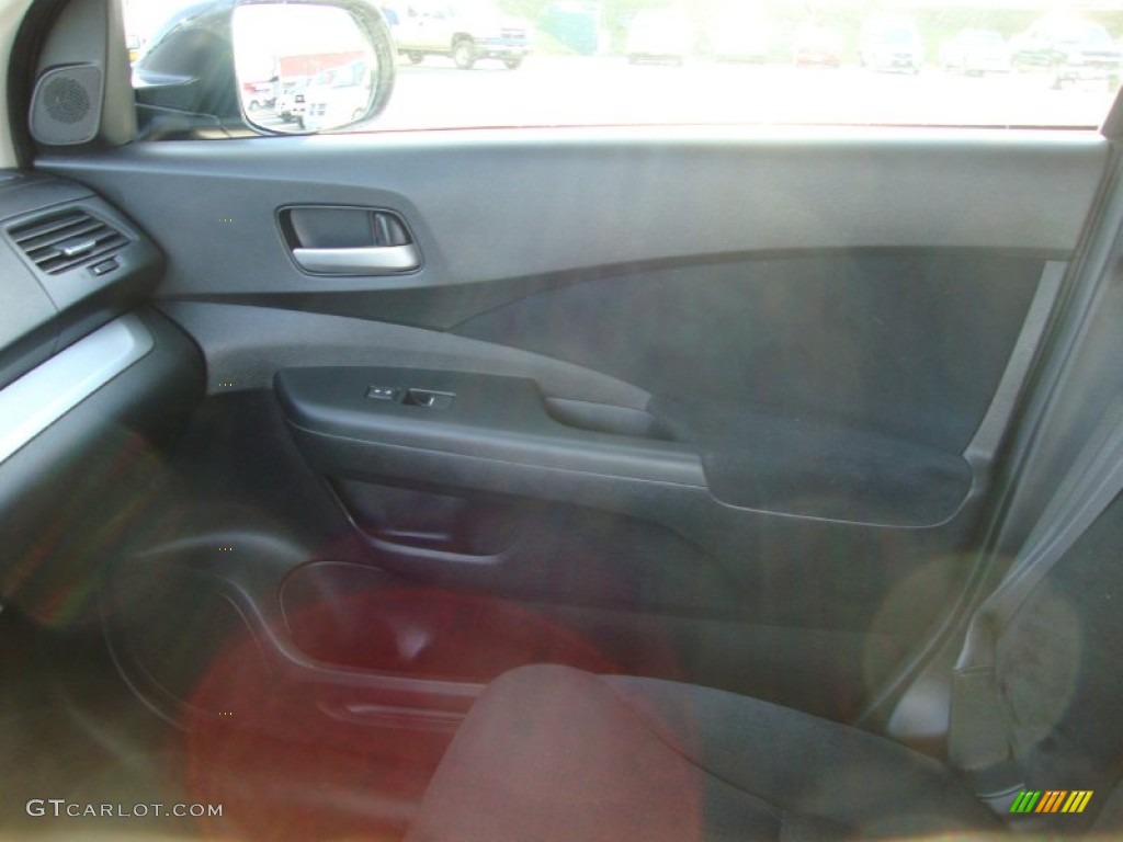 2012 CR-V EX - Crystal Black Pearl / Black photo #16