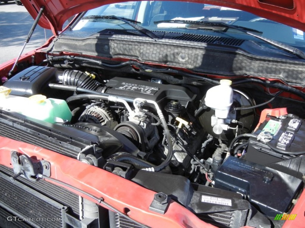2004 Dodge Ram 1500 SLT Quad Cab 4x4 5.7 Liter HEMI OHV 16-Valve V8 Engine Photo #78382002