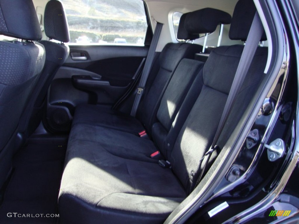 2012 CR-V EX - Crystal Black Pearl / Black photo #23