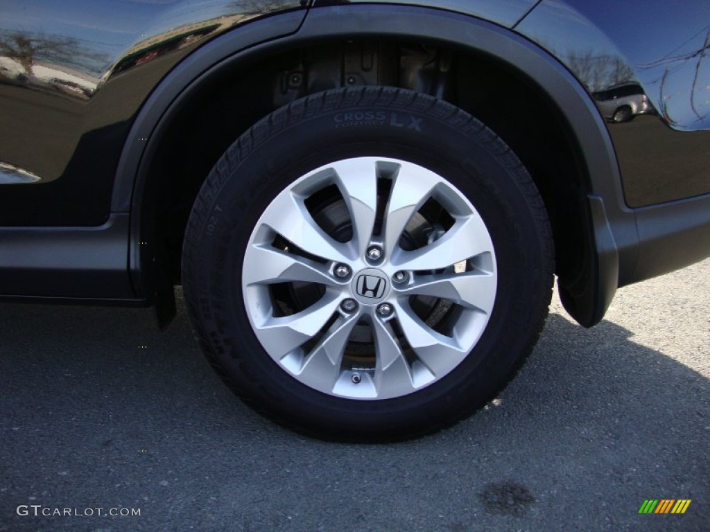 2012 CR-V EX - Crystal Black Pearl / Black photo #26