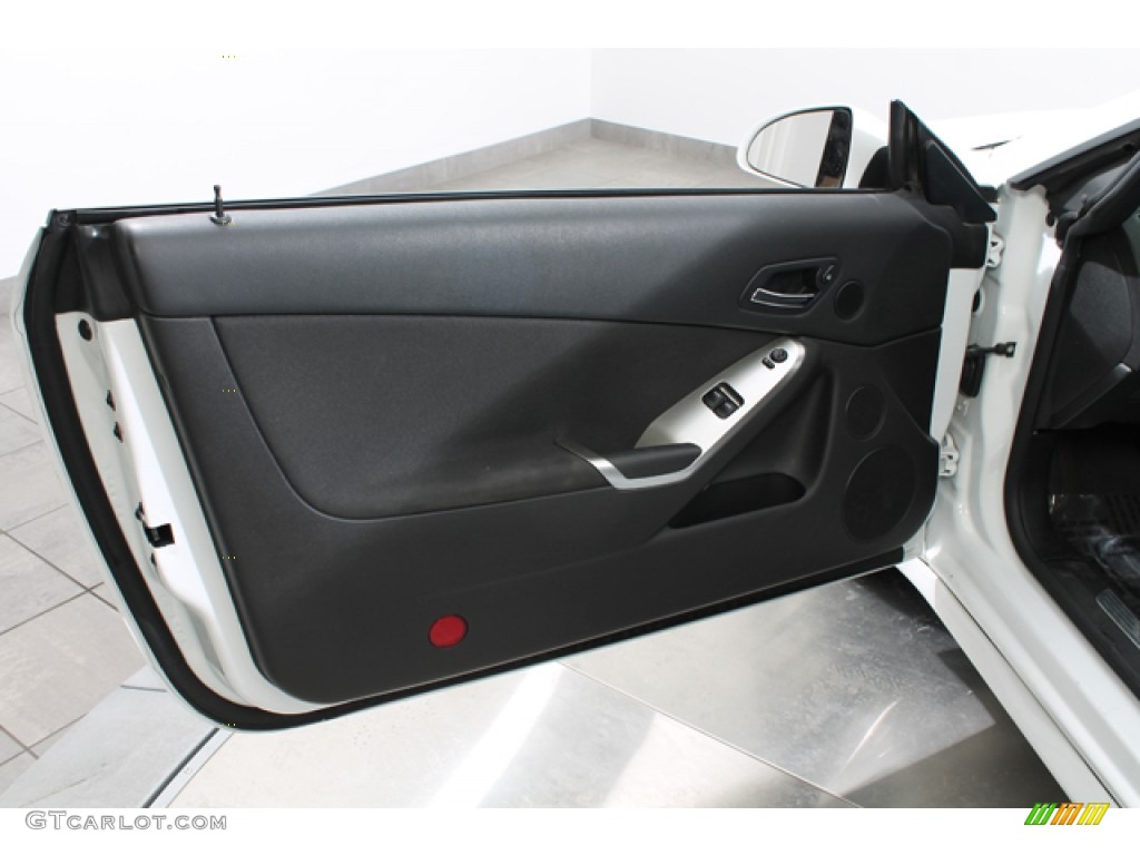 2009 Pontiac G6 GT Coupe Ebony Door Panel Photo #78382208