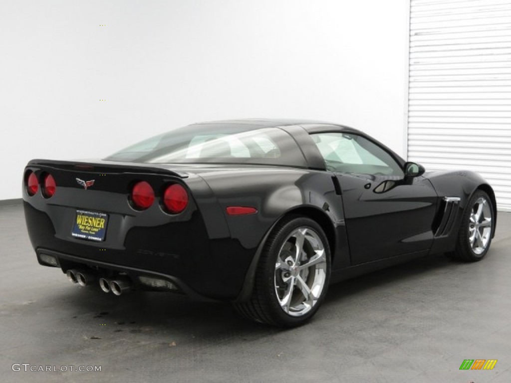 2011 Corvette Grand Sport Coupe - Black / Ebony Black photo #5