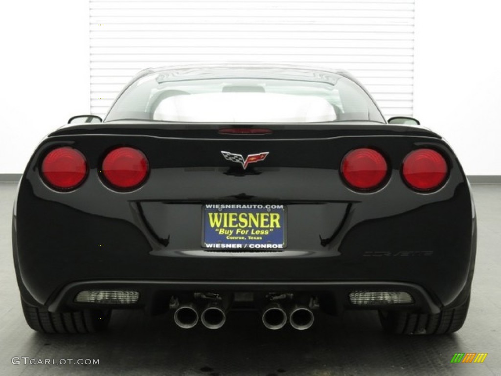 2011 Corvette Grand Sport Coupe - Black / Ebony Black photo #6