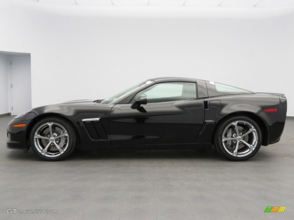 2011 Corvette Grand Sport Coupe - Black / Ebony Black photo #8