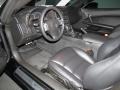 Ebony Black 2011 Chevrolet Corvette Grand Sport Coupe Interior Color