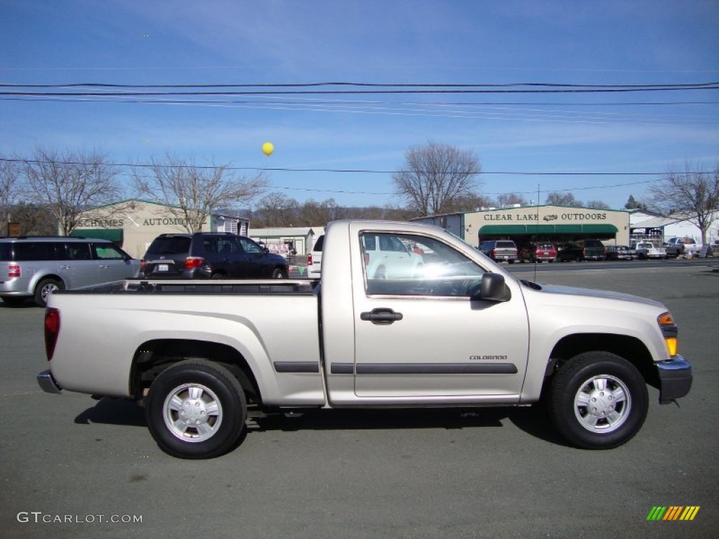 Silver Birch Metallic 2004 Chevrolet Colorado LS Regular Cab Exterior Photo #78382820