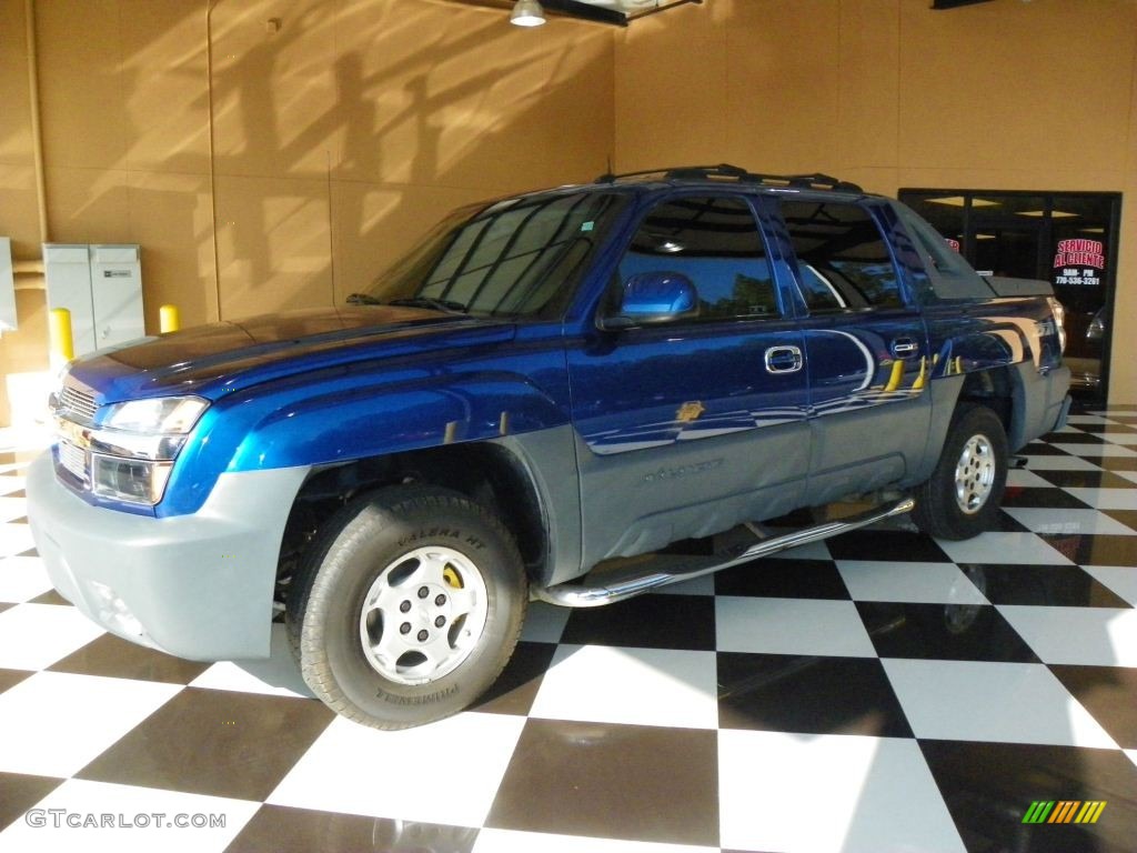 2003 Avalanche 1500 Z71 4x4 - Arrival Blue / Dark Charcoal photo #3
