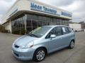 2007 Lunar Mist Blue Metallic Honda Fit  #78374652