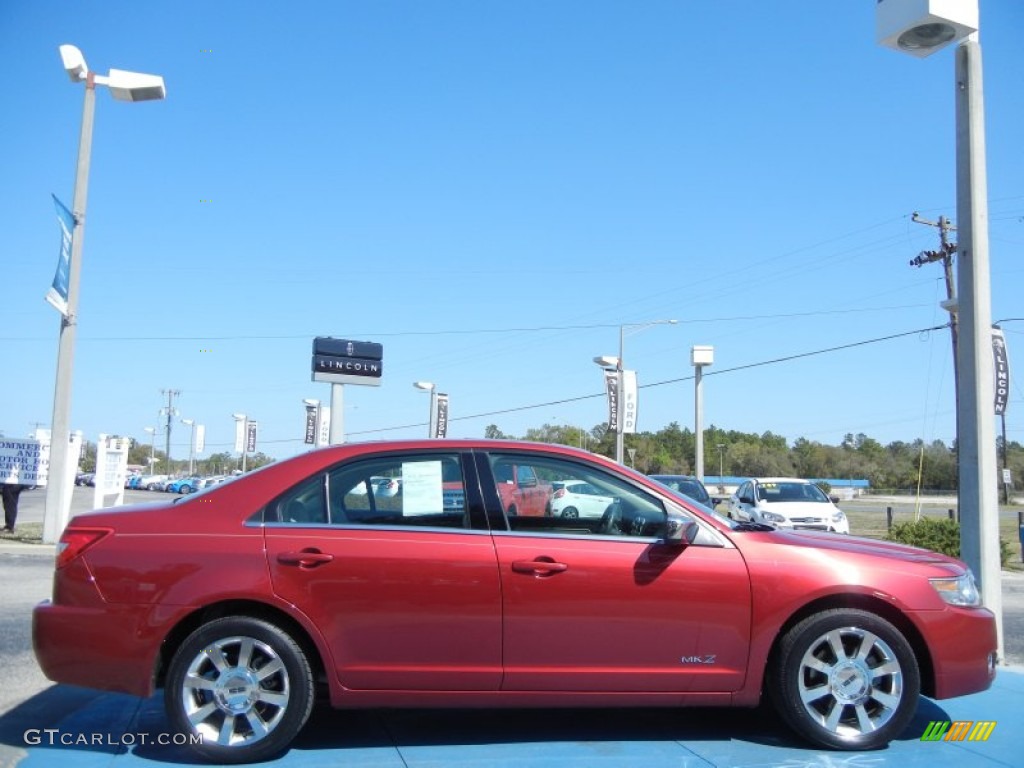 Merlot Metallic 2007 Lincoln MKZ Sedan Exterior Photo #78384959