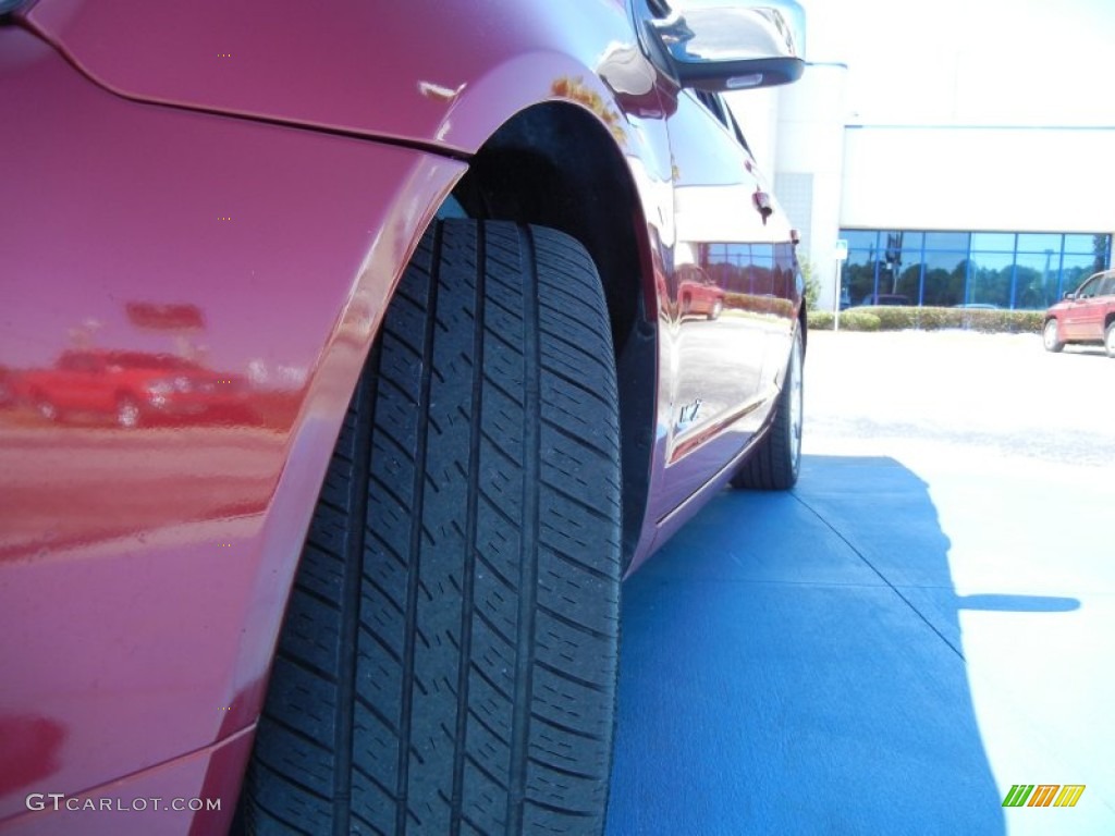 2007 MKZ Sedan - Merlot Metallic / Light Stone photo #10