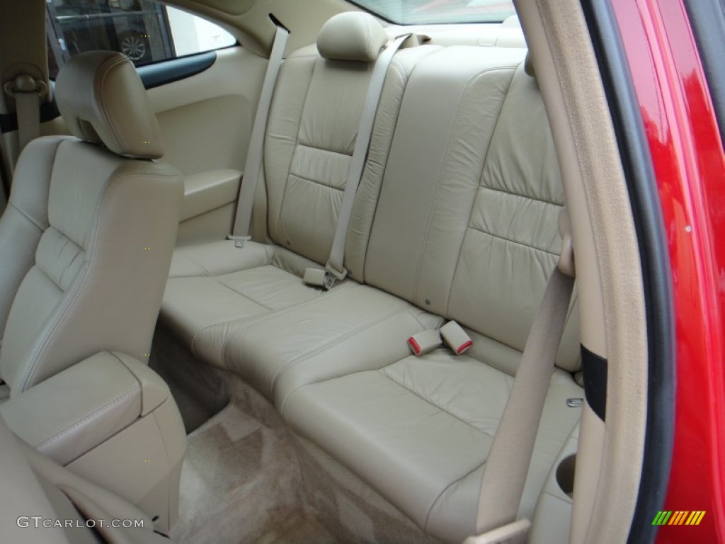 2003 Honda Accord EX V6 Coupe Rear Seat Photo #78385347