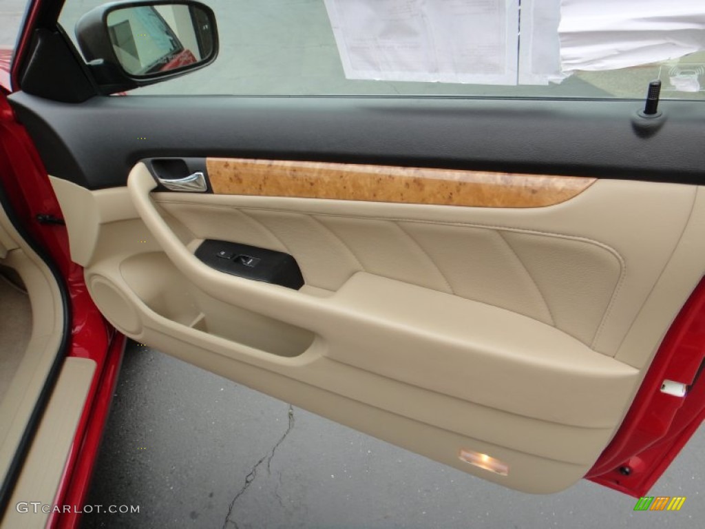 2003 Honda Accord EX V6 Coupe Ivory Door Panel Photo #78385446