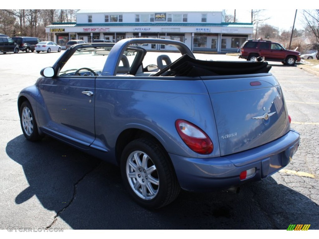 2007 PT Cruiser Convertible - Marine Blue Pearl / Pastel Slate Gray photo #18