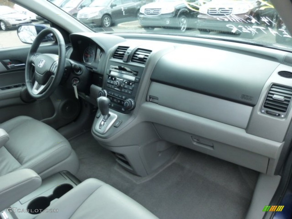2011 Honda CR-V EX-L 4WD Gray Dashboard Photo #78385901