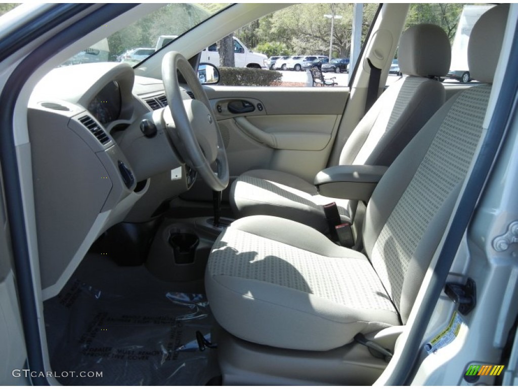Dark Pebble/Light Pebble Interior 2006 Ford Focus ZX4 SE Sedan Photo #78386439