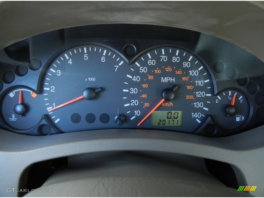 2006 Ford Focus ZX4 SE Sedan Gauges Photos