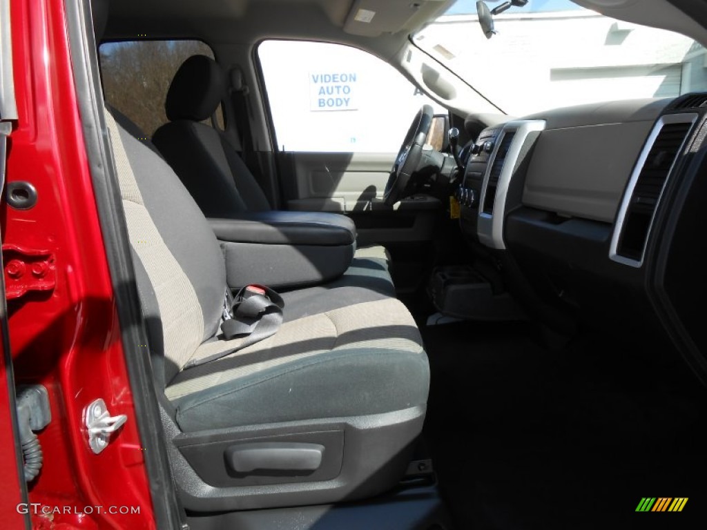 2010 Ram 1500 SLT Quad Cab 4x4 - Inferno Red Crystal Pearl / Dark Slate/Medium Graystone photo #13