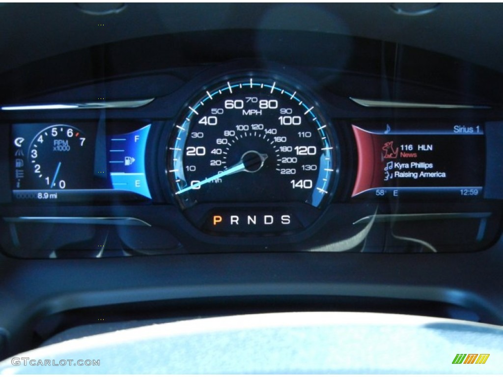 2013 Ford Flex SEL Gauges Photo #78387073
