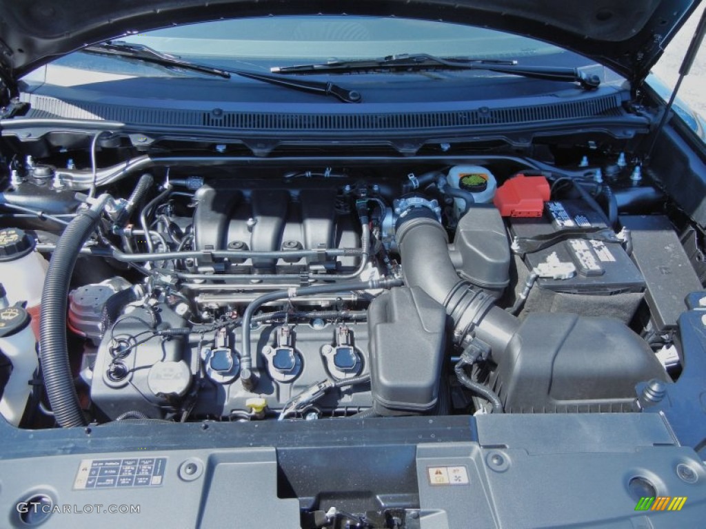 2013 Ford Flex SEL 3.5 Liter DOHC 24-Valve Ti-VCT V6 Engine Photo #78387128