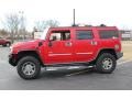 Victory Red 2004 Hummer H2 SUV Exterior