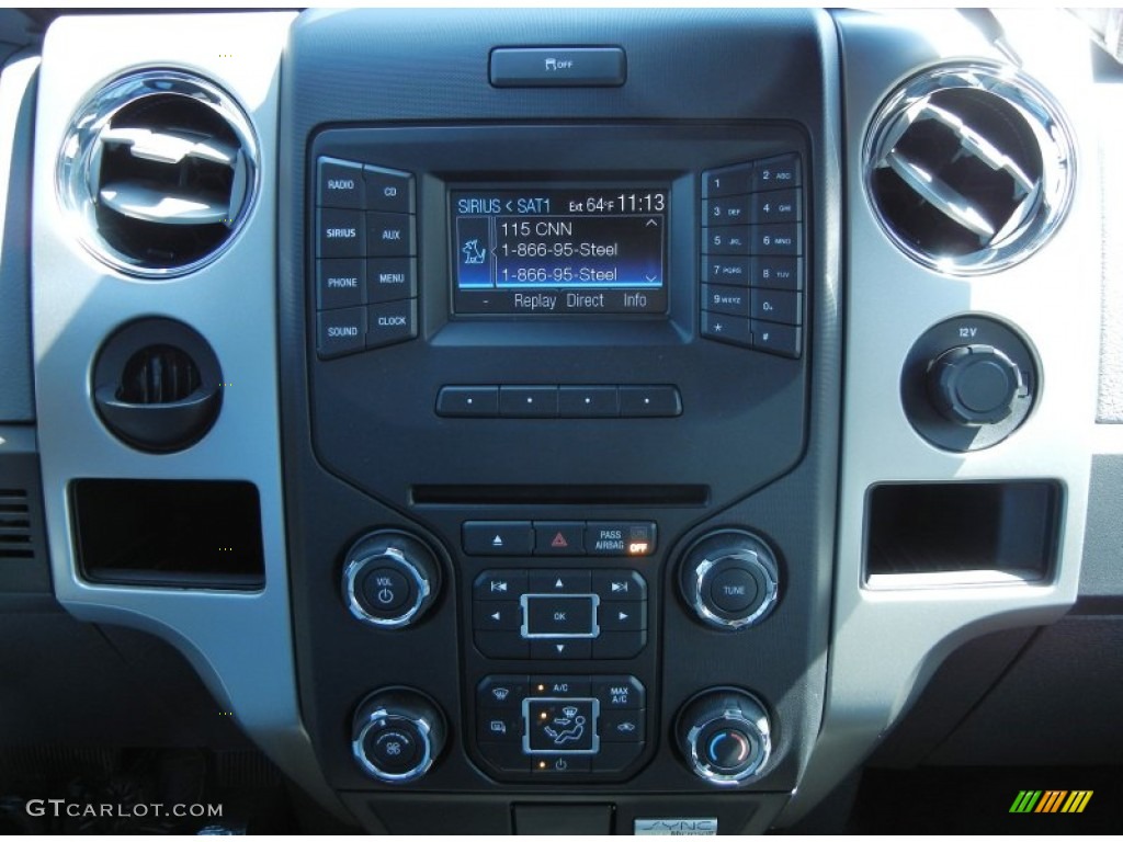 2013 Ford F150 XLT SuperCrew Controls Photo #78387728