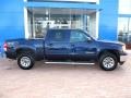 2012 Midnight Blue Metallic GMC Sierra 1500 SLE Crew Cab 4x4  photo #3