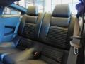 2013 Ford Mustang Shelby Charcoal Black/Black Accent Recaro Sport Seats Interior Rear Seat Photo