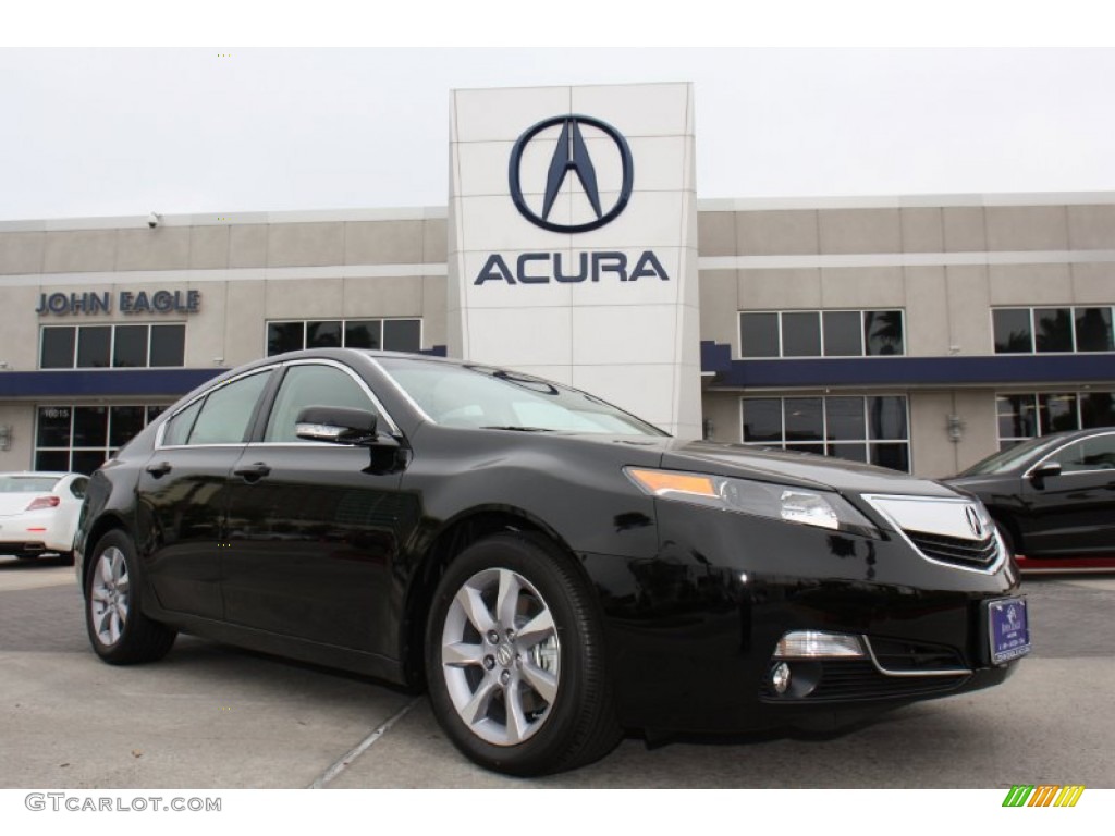 Crystal Black Pearl Acura TL