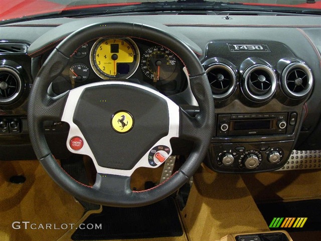 2007 Ferrari F430 Spider F1, SteeringWheel, Instrument Panel 2007 Ferrari F430 Spider F1 Parts