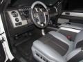2011 Ford F150 Black/Silver Smoke Interior Prime Interior Photo