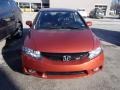 2009 Redline Orange Pearl Honda Civic Si Sedan  photo #2