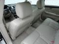 2008 Cadillac DTS Shale/Cocoa Interior Rear Seat Photo