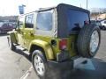 2008 Rescue Green Metallic Jeep Wrangler Unlimited Sahara 4x4  photo #5