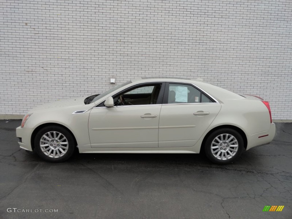 Vanilla Latte 2010 Cadillac CTS 4 3.0 AWD Sedan Exterior Photo #78389741