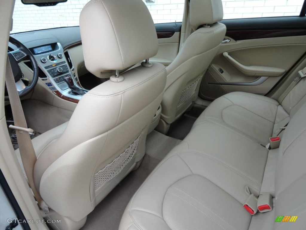 Cashmere/Cocoa Interior 2010 Cadillac CTS 4 3.0 AWD Sedan Photo #78389815