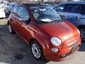Rame (Copper Orange) 2012 Fiat 500 c cabrio Pop