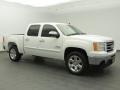 2012 Summit White GMC Sierra 1500 SLE Crew Cab  photo #3