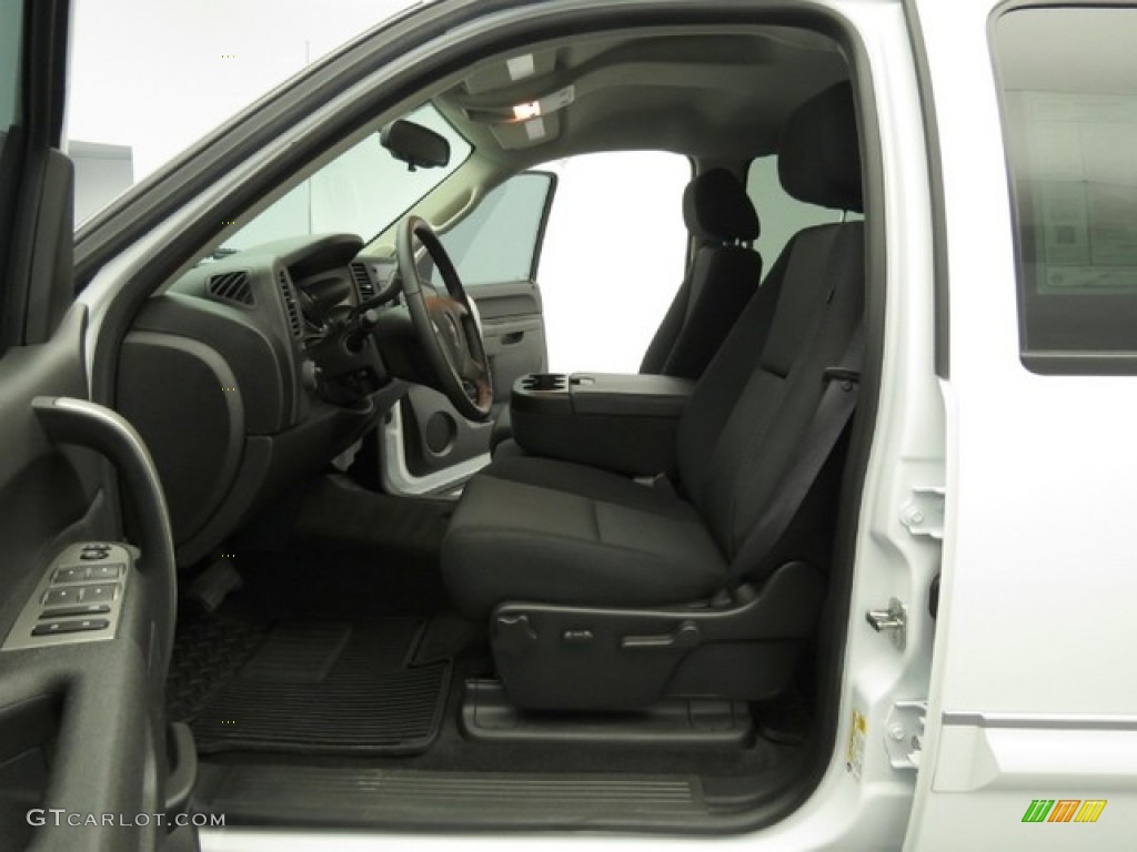 2012 Sierra 1500 SLE Crew Cab - Summit White / Ebony photo #11