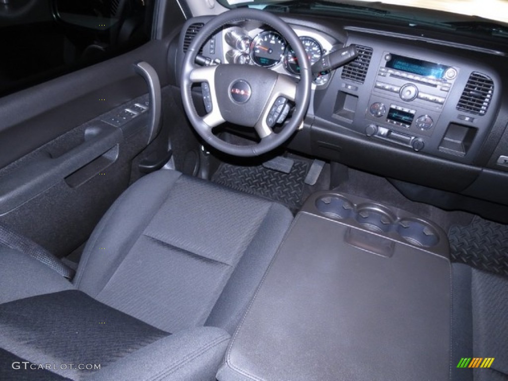 2012 Sierra 1500 SLE Crew Cab - Summit White / Ebony photo #18