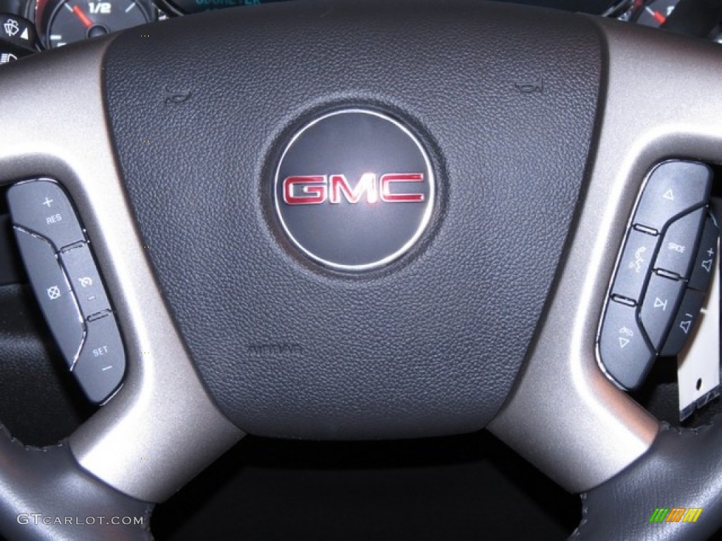 2012 Sierra 1500 SLE Crew Cab - Summit White / Ebony photo #25
