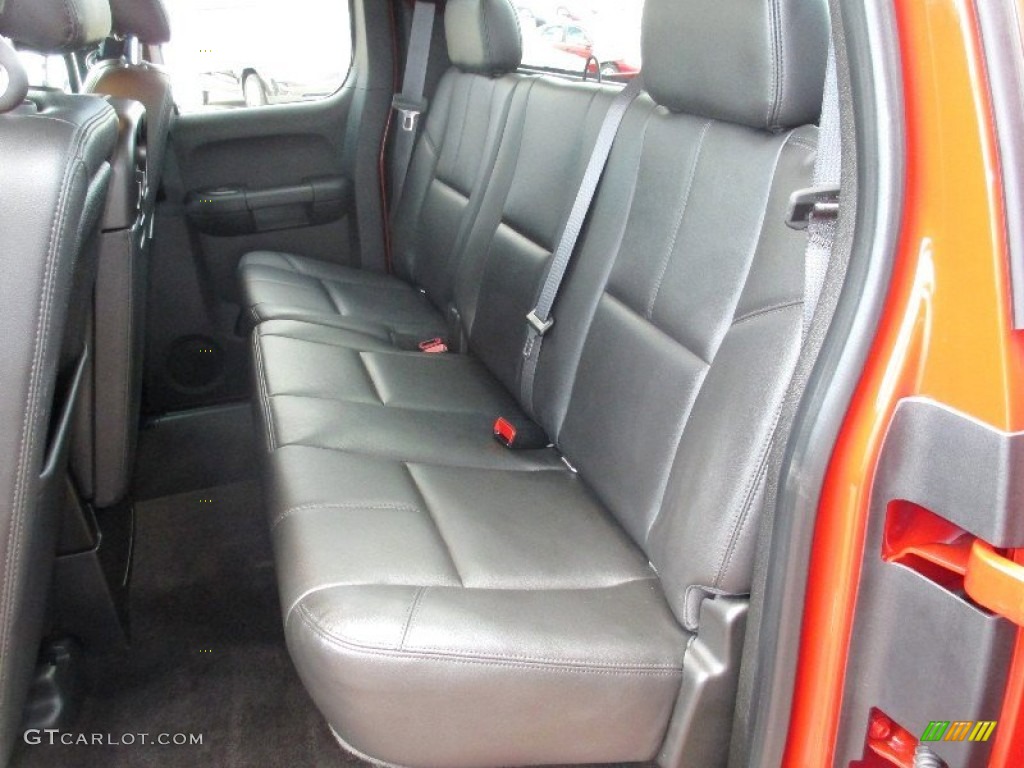 2012 Chevrolet Silverado 1500 LT Extended Cab 4x4 Rear Seat Photo #78390614
