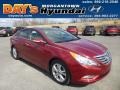 2013 Sparkling Ruby Hyundai Sonata Limited  photo #1