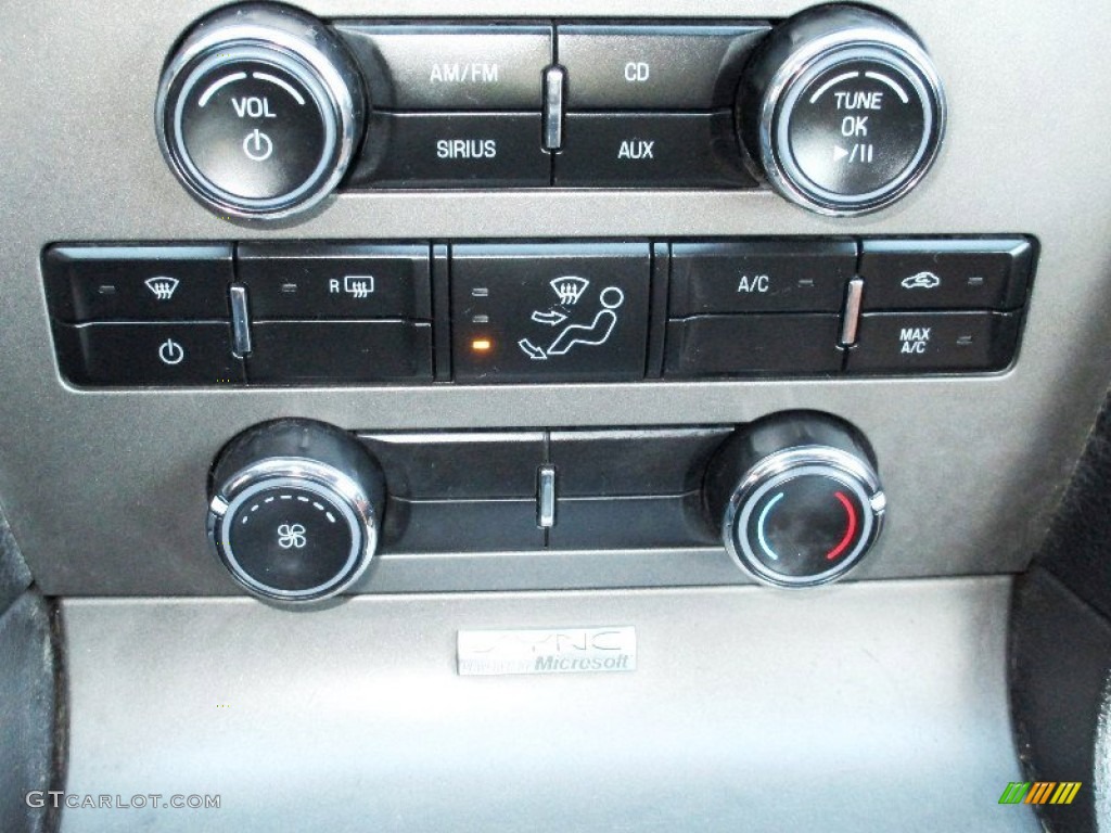 2010 Ford Mustang V6 Premium Convertible Controls Photo #78391688