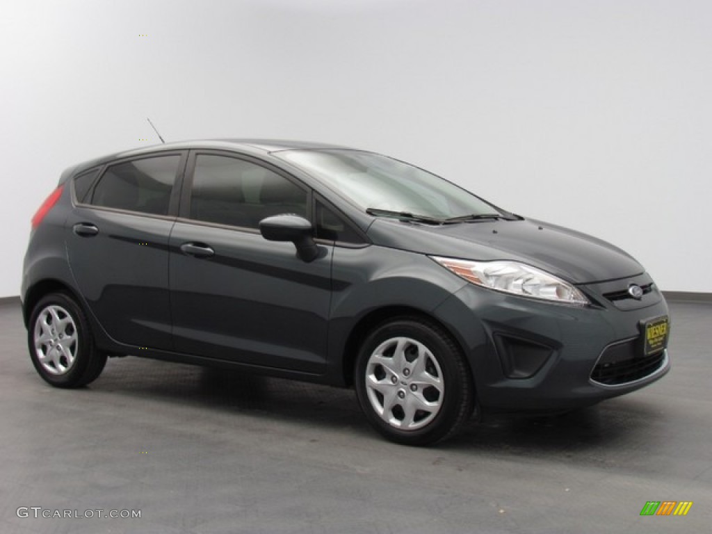 Monterey Grey Metallic 2011 Ford Fiesta SE Hatchback Exterior Photo #78391988