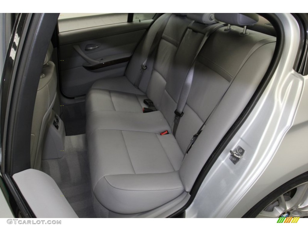 Gray Dakota Leather Interior 2010 BMW 3 Series 328i Sedan Photo #78392019