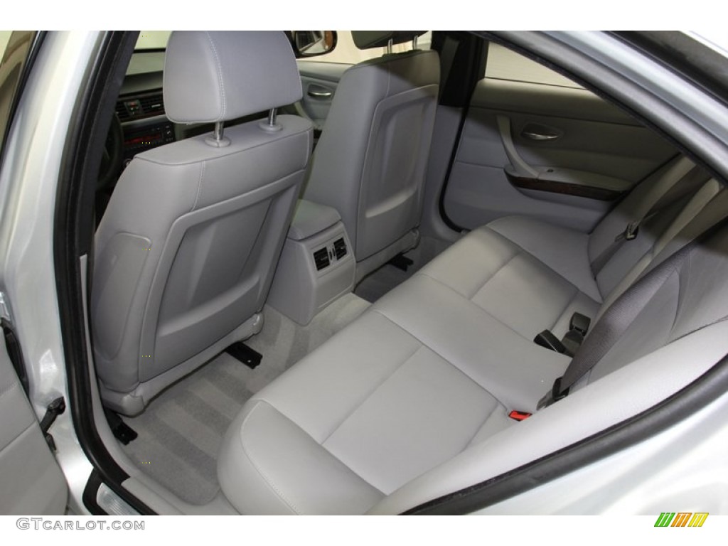 Gray Dakota Leather Interior 2010 BMW 3 Series 328i Sedan Photo #78392285
