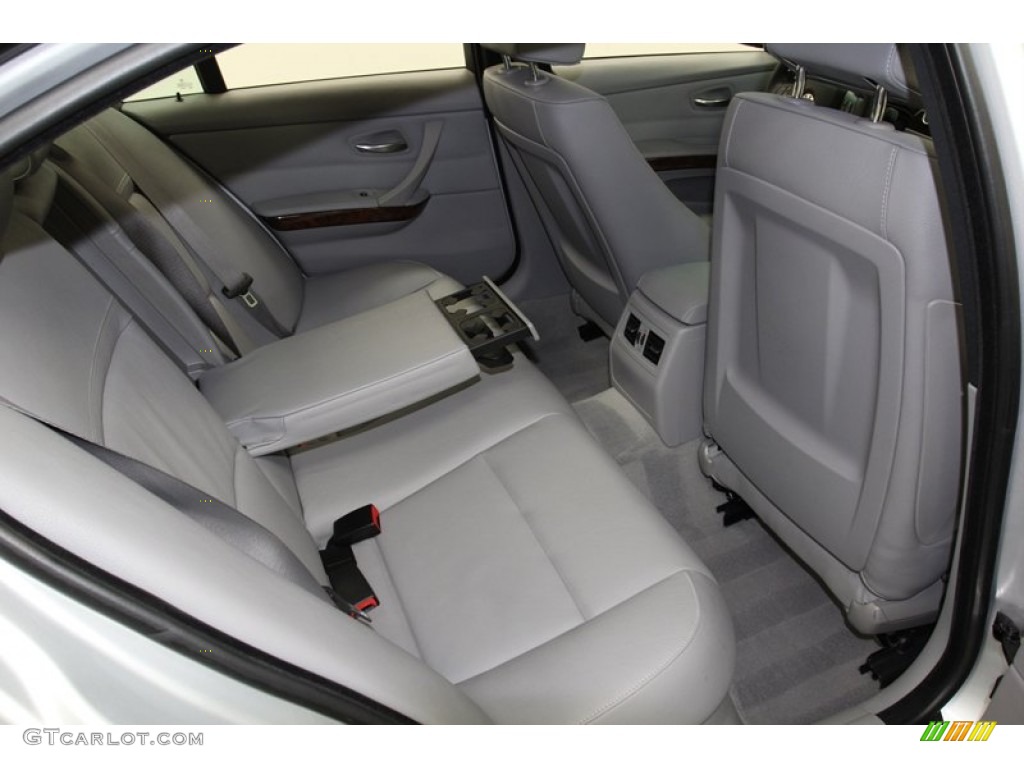 Gray Dakota Leather Interior 2010 BMW 3 Series 328i Sedan Photo #78392429