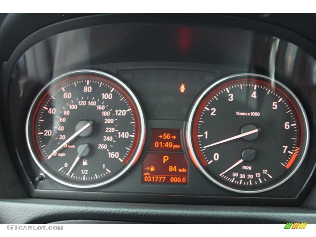 2010 BMW 3 Series 328i Sedan Gauges Photo #78392594